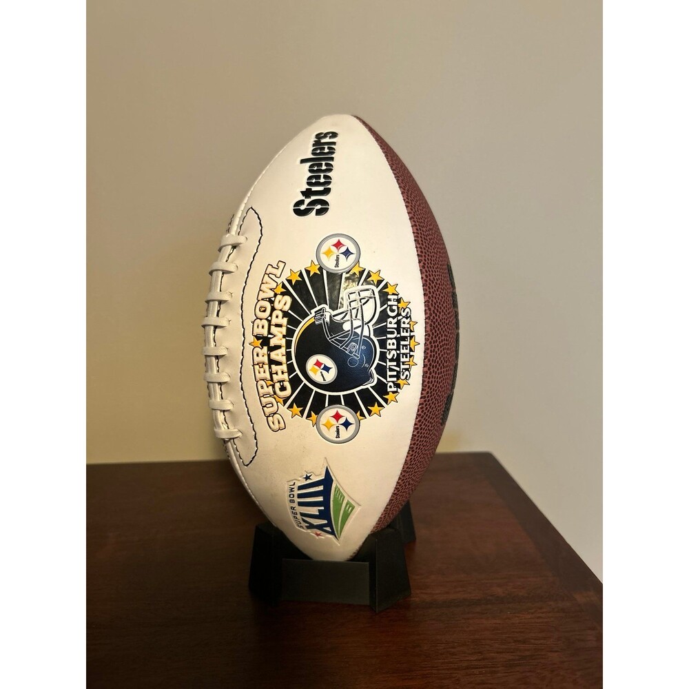 PITTSBURGH STEELERS Sports Illustrated SUPER BOWL XLIII Champions White FOOTBALL